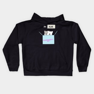 Schrodinger Cat Kids Hoodie